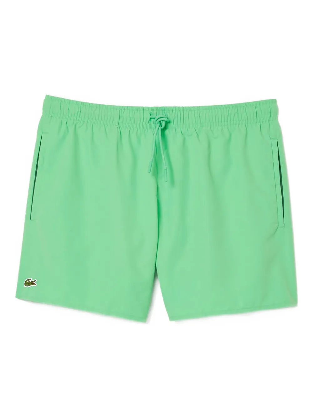 Lacoste drawstring-waist swim shorts | Green | Image 1