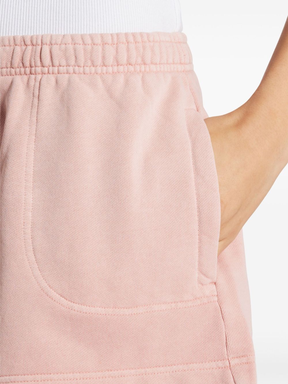 Shop Lacoste Cotton Short Shorts In Pink