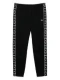 Lacoste logo-tape track pants - Black