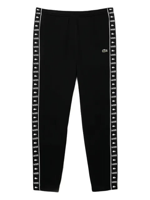 Lacoste logo-tape track pants