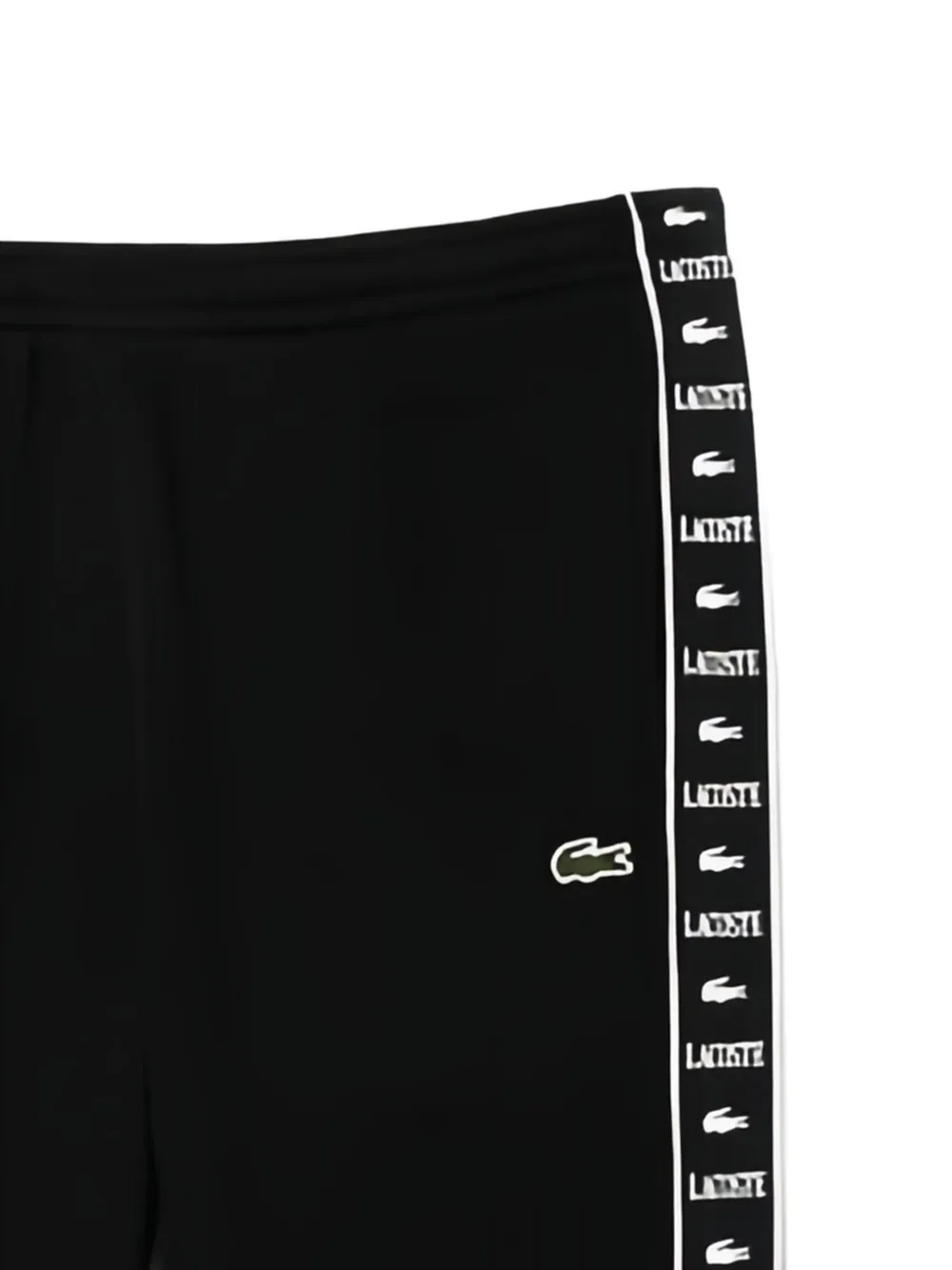 Lacoste Trainingsbroek met logoband - Zwart