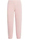 Lacoste elasticated-waist organic cotton track pants - Pink