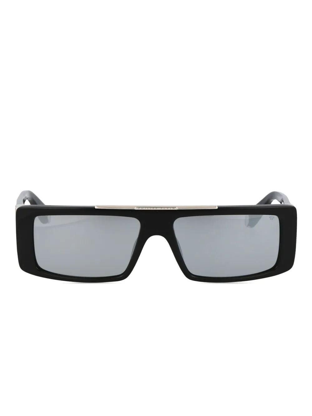 Philipp Plein lentes de sol con armazón rectangular | negro | Image 1