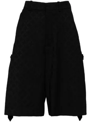 Yohji Yamamoto カーゴショーツ | ブラック | FARFETCH JP