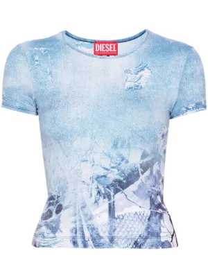 T shirt diesel donna on sale