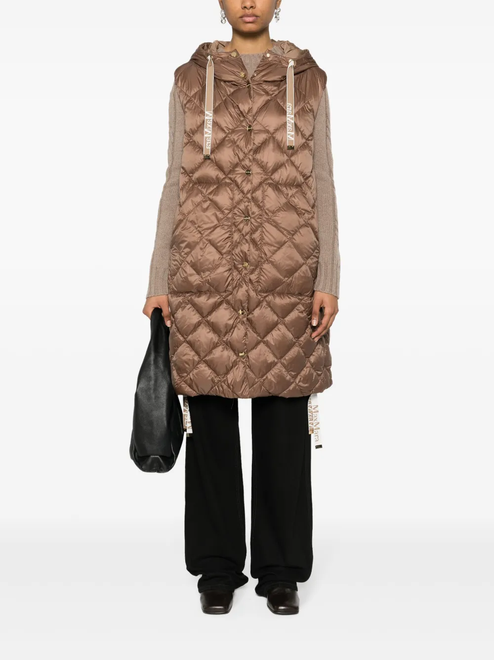 Max Mara The Cube Bodywarmer - Bruin