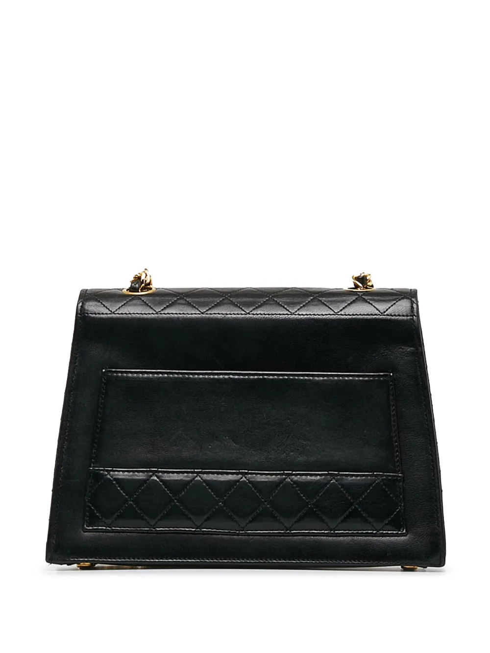 CHANEL Pre-Owned 1989-1991 Trapezoid shoulder bag - Zwart