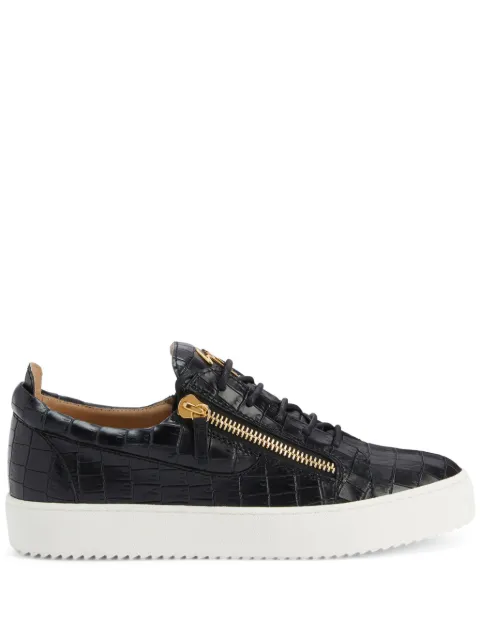 Giuseppe Zanotti baskets Frankie en cuir
