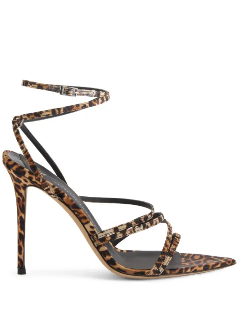 Giuseppe Zanotti Intriigo Claire 90mm animal-print sandals