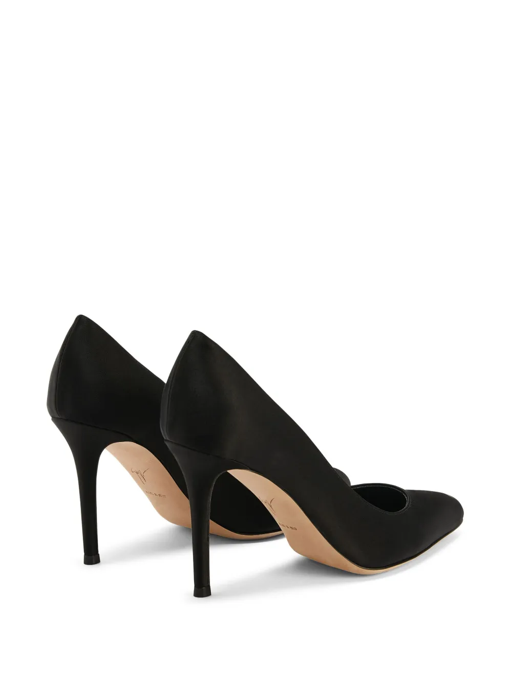 Giuseppe Zanotti Jakye 90 mm suède pumps Zwart