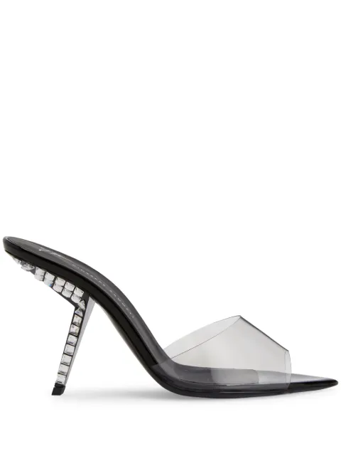 Giuseppe Zanotti Mystero 90mm transparent sandals