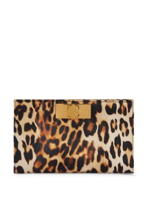 Giuseppe Zanotti Annhita silk clutch bag