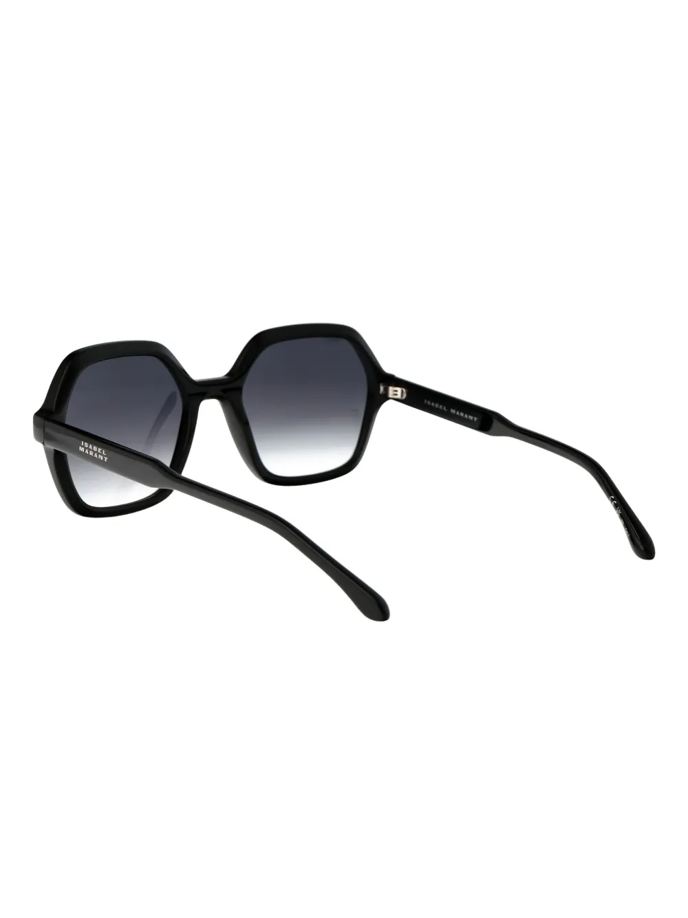 Isabel Marant Eyewear Zonnebril met geometrisch montuur Zwart