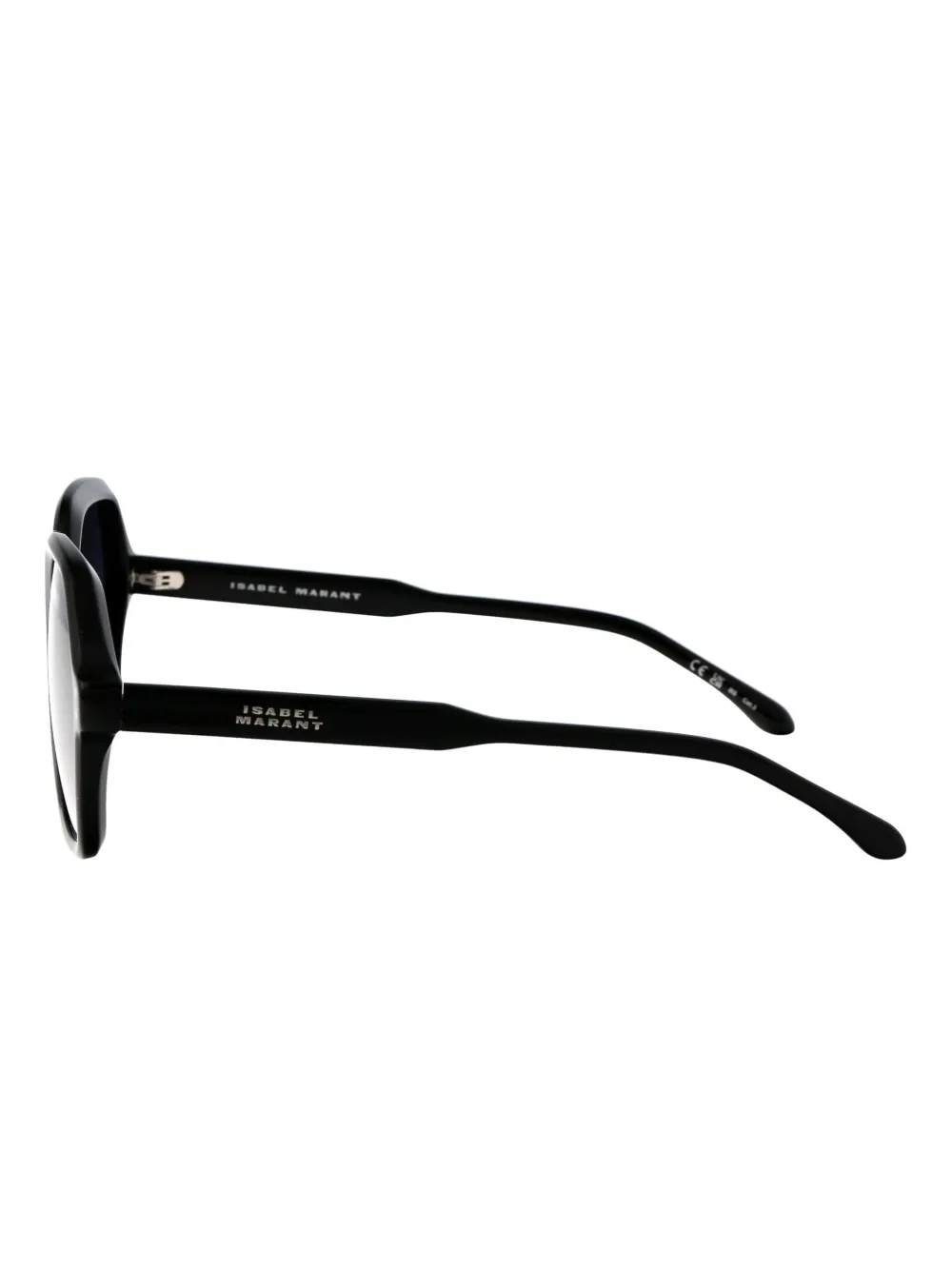 Isabel Marant Eyewear Zonnebril met geometrisch montuur Zwart