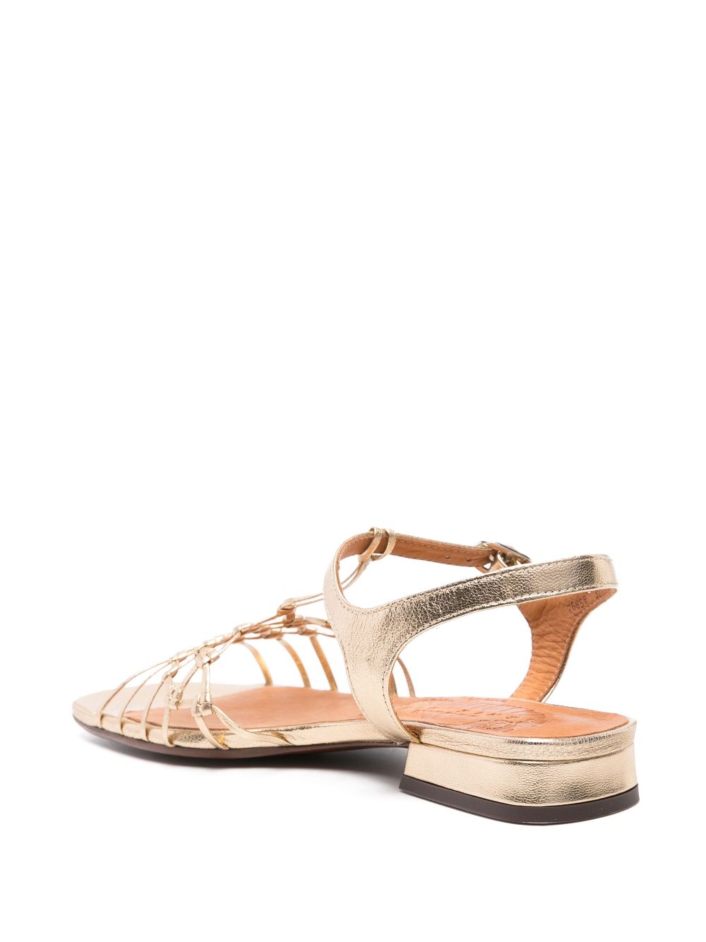 Chie Mihara Tante Metallic Leather Sandals - Farfetch