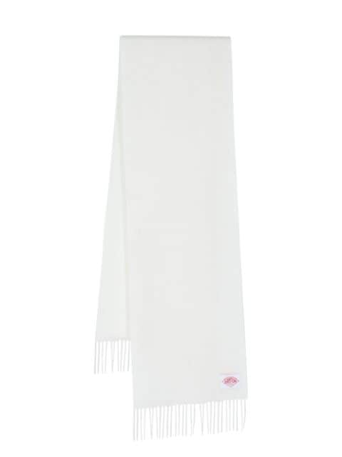 Danton wool-cashmere fringed scarf