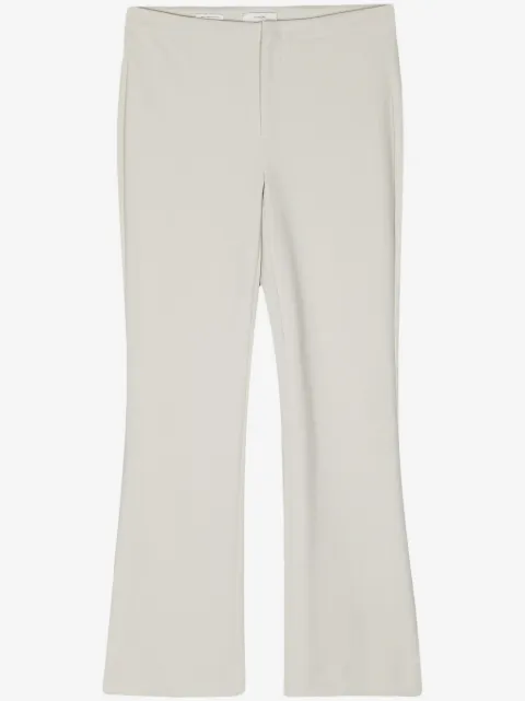 Vince mid-rise flared trousers