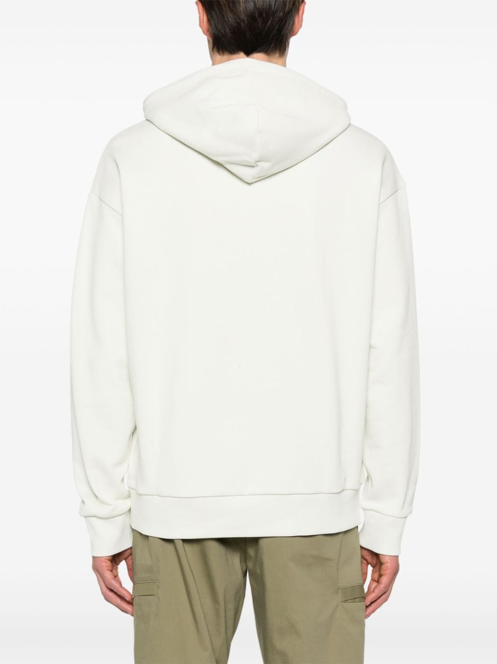 Calvin Klein Katoenen hoodie met logoprint Groen