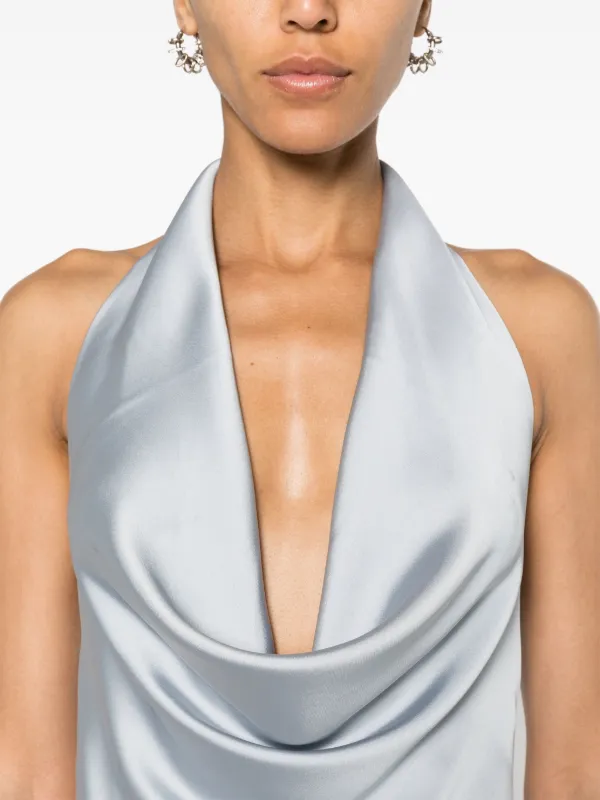 NORMA KAMALI ノーマカマリ ワンピース Crepe satin gown953701 NORMA KAMALI ノーマカマリ ワンピース Crepe satin gown953701