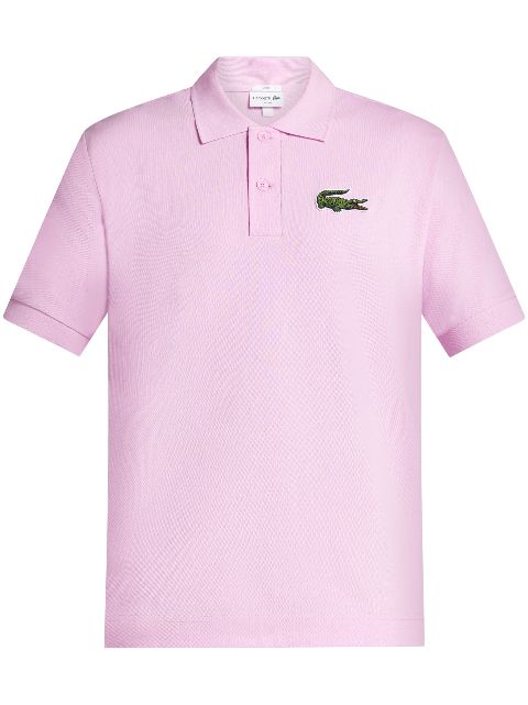 Lacoste logo-embroidered cotton polo shirt Men