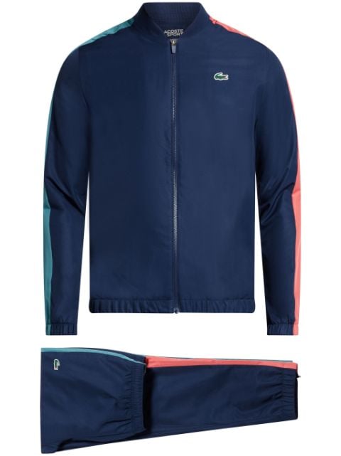 Lacoste logo-print zip-up tracksuit 