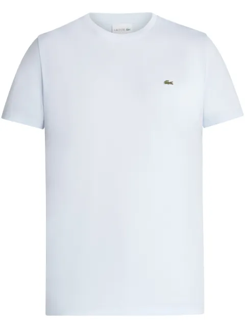 Lacoste logo-patch cotton T-shirt