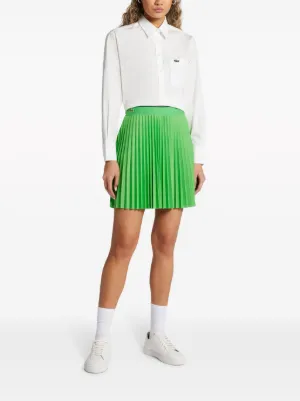 ★LACOSTE★ Women's Wool Mini Skirt Black JF6294-54N031 Women's Straight Wool Skirt - Shorts & Skirts - New In 2025