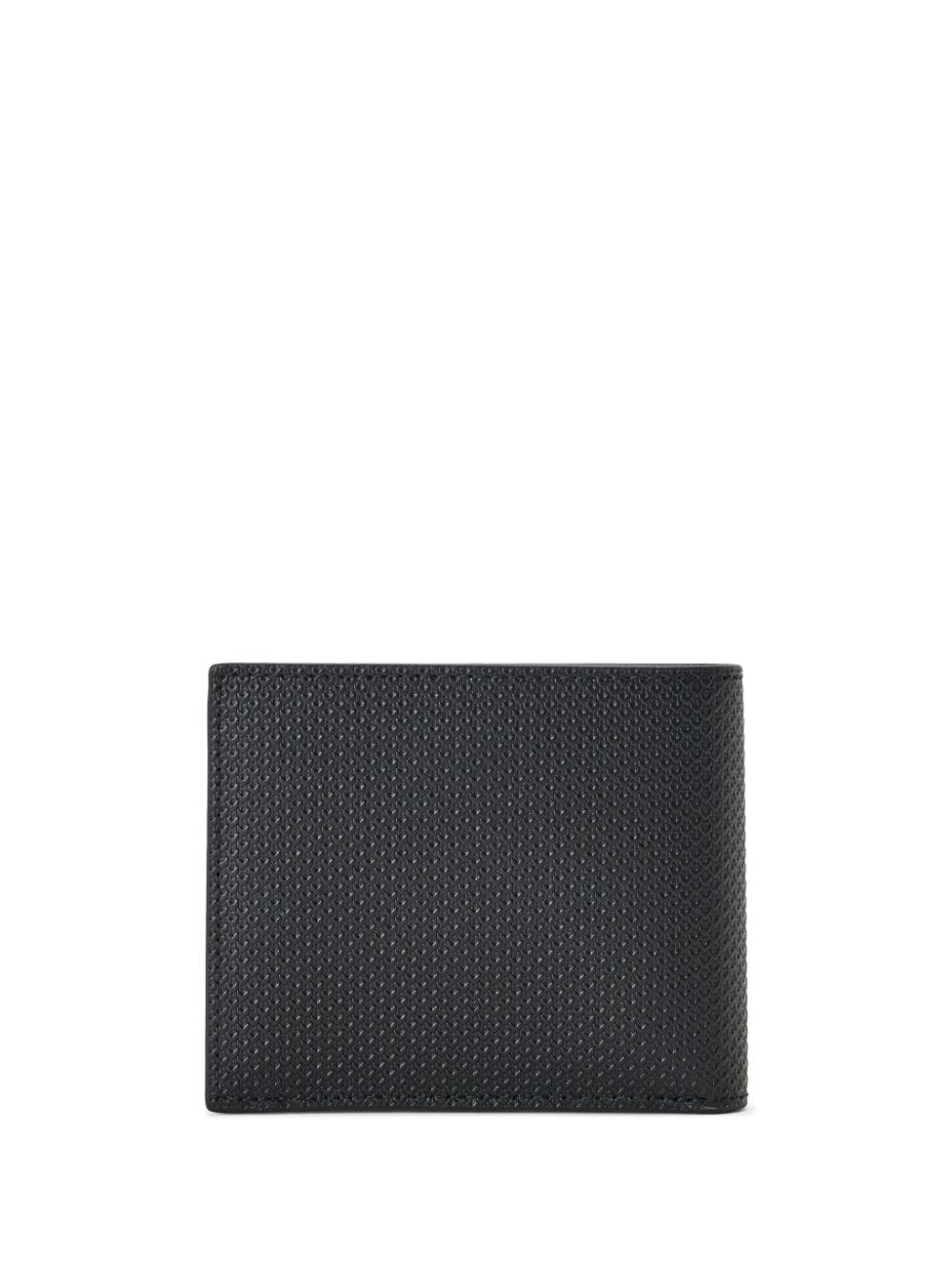 Lacoste Chantaco leather wallet - Zwart