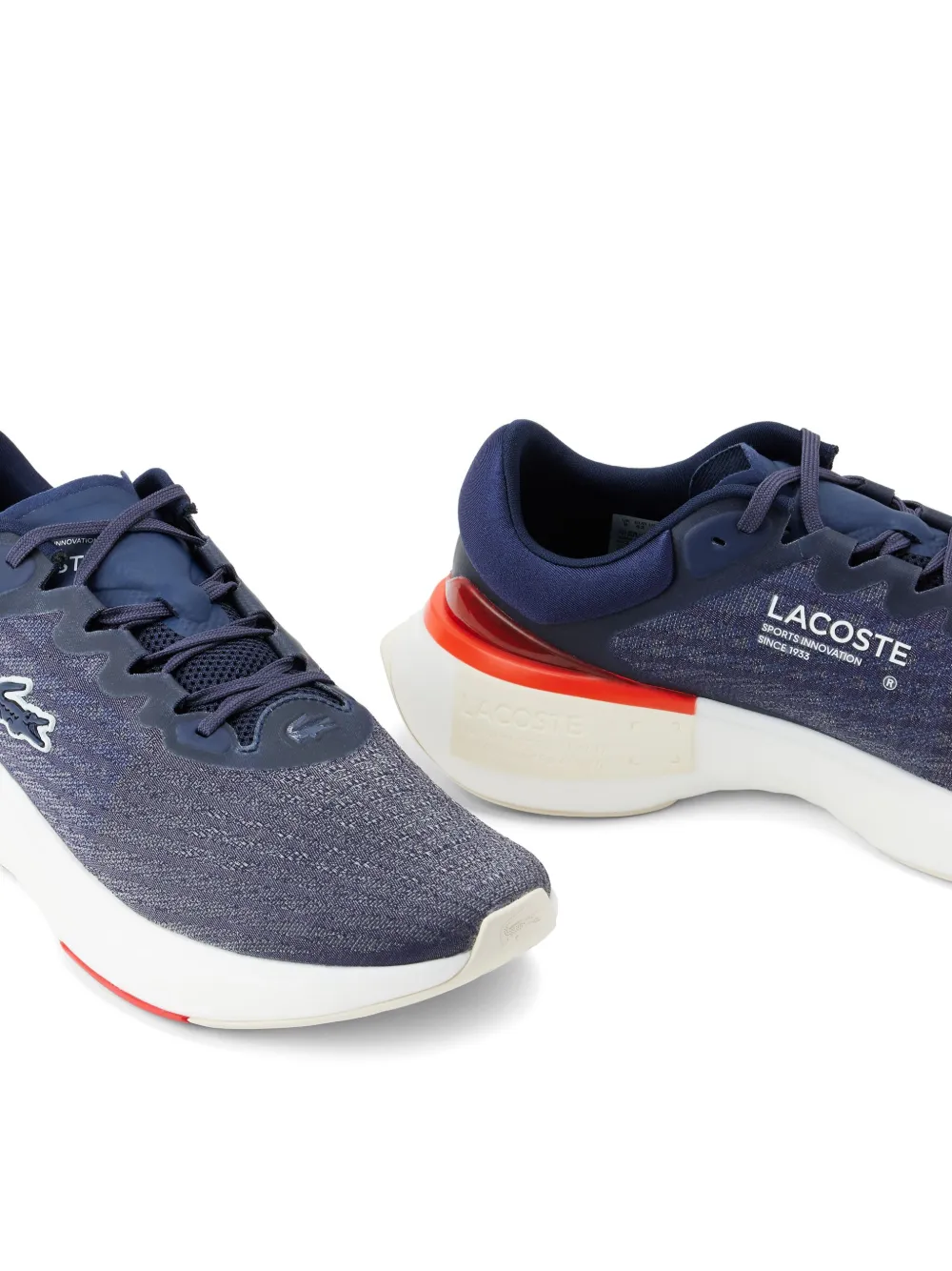 Lacoste logo-embroidered sneakers Blue