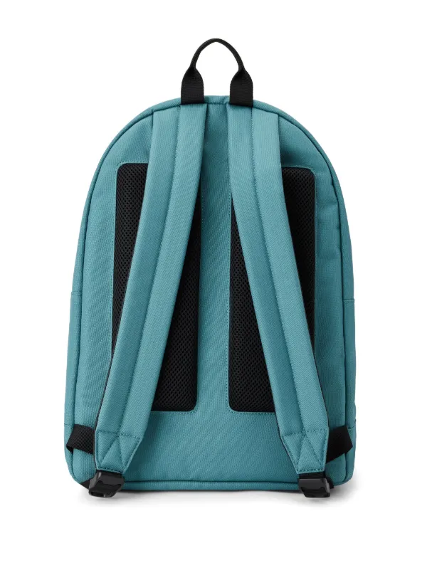 Lacoste Mochila Con Aplique Del Logo Azul FARFETCH ES