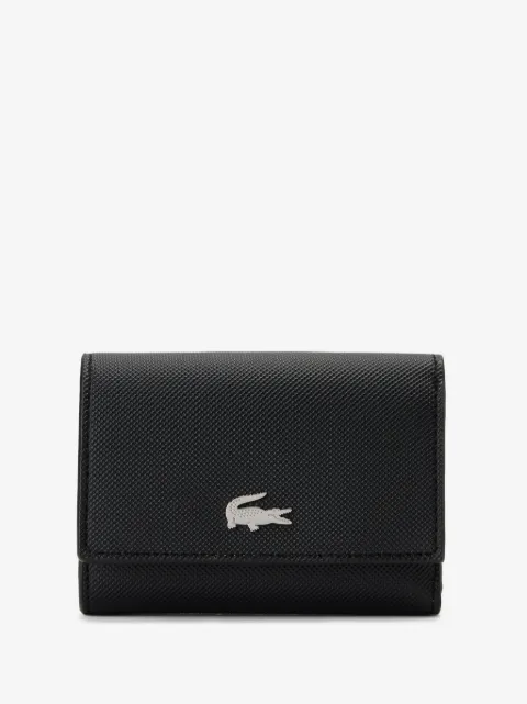 Lacoste Portemonnaie mit Logo-Schild