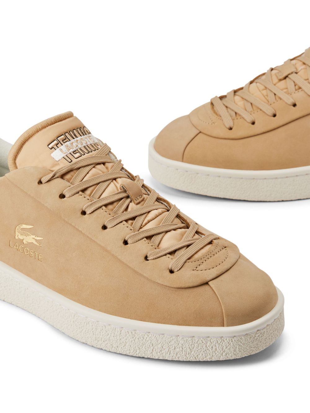Lacoste Baseshot leather sneakers Neutrals