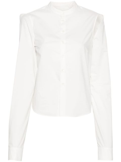 MM6 Maison Margiela cut-out cotton shirt Women