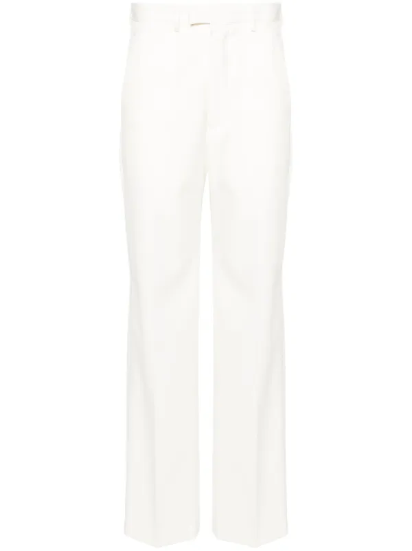 MM6 Maison Margiela High-waist Tailored Trousers in Neutrals