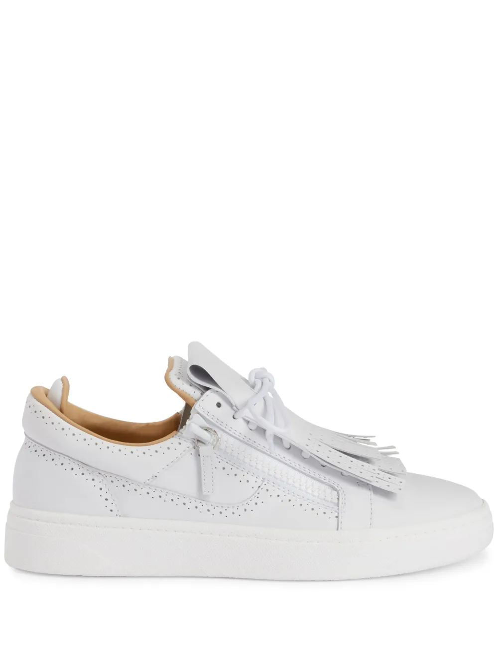 Giuseppe Zanotti GZ94 leather sneakers White