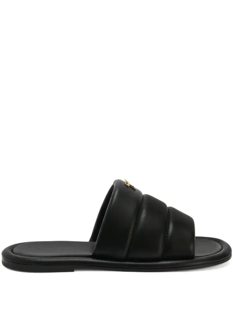 Giuseppe Zanotti Harmande leather slides
