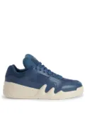 Giuseppe Zanotti Talon low-top leather sneakers - Blue