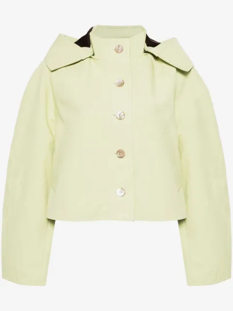 Ulla Johnson hooded cropped jacket