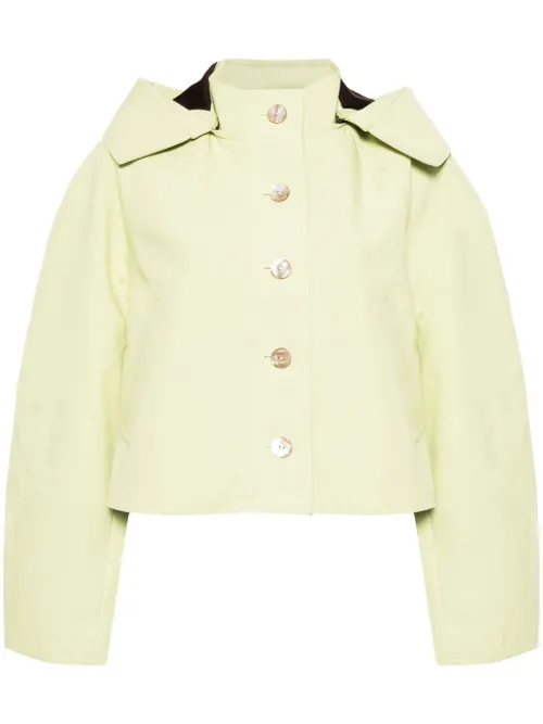 Veste crop à capuche - Ulla Johnson - Modalova