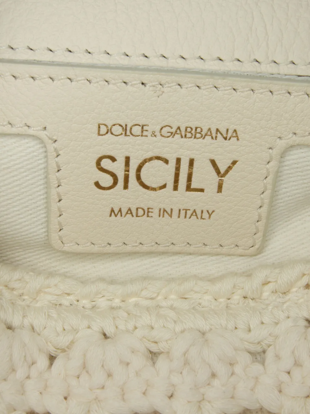 Dolce & Gabbana Pre-Owned 2010-2023 Miss Sicily クロシェ バッグ - Farfetch