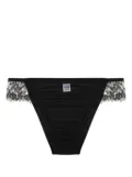 Dolce & Gabbana floral-lace briefs - Black