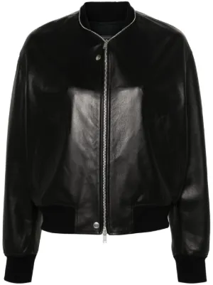 Jil Sander Leather Jackets for Women - Shop on FARFETCH