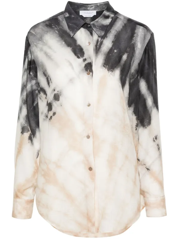 Gabriela Hearst Ferrara Tie-dye Shirt in Neutrals