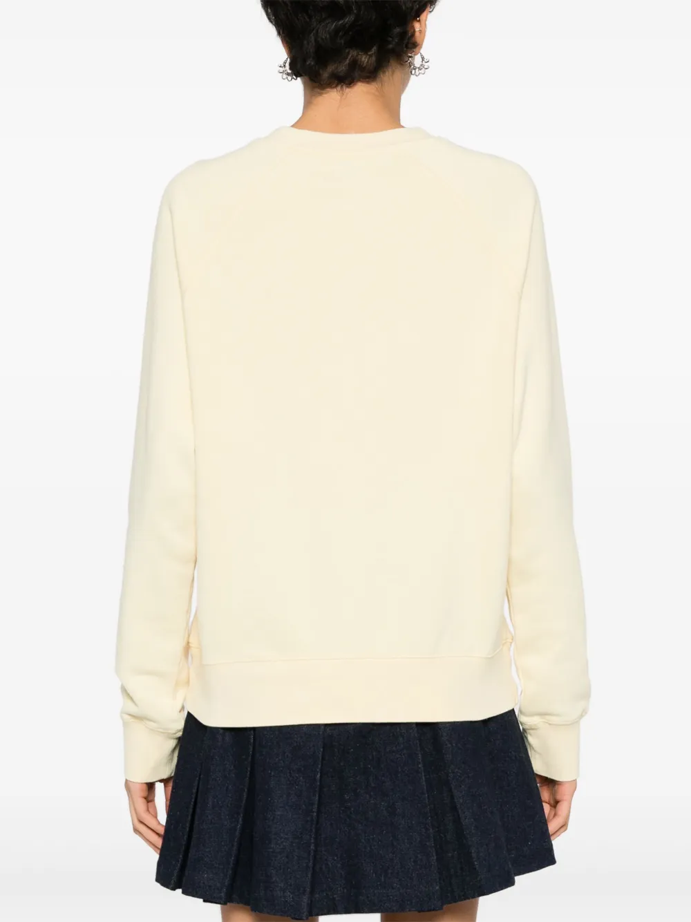 Zadig & Voltaire Women's Logo Embroidered Crewneck Sweatshirt In Gelb