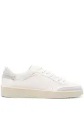 Canali two-tone leather sneakers - White