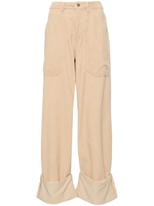 Pantalon en velours côtelé à grandes poches - CANNARI CONCEPT - Modalova
