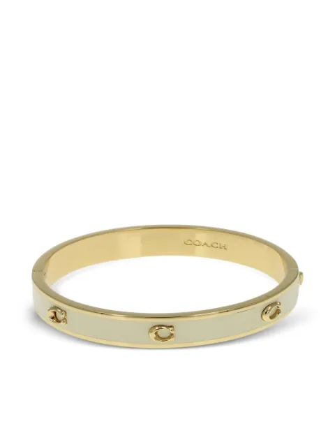 Coach bracelet à plaque logo