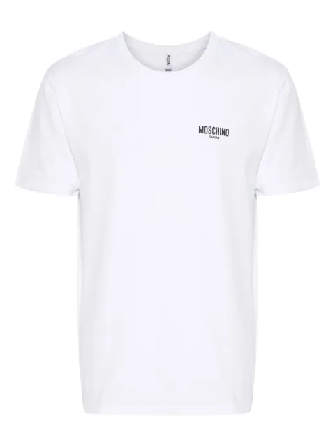 Moschino logo-print cotton T-shirt