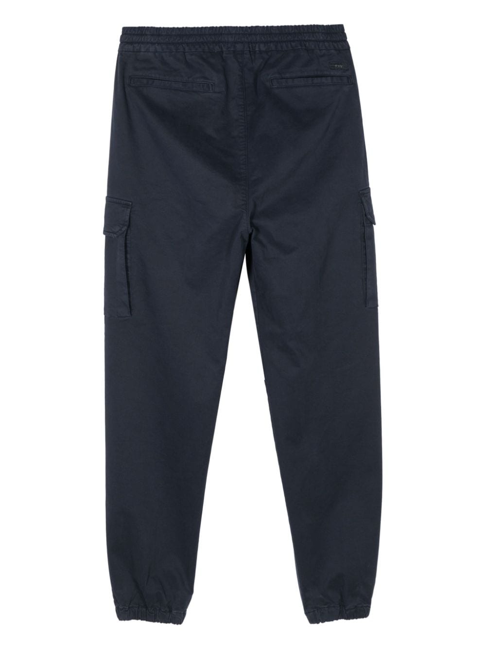 Fay cotton tapered cargo trousers - Blauw