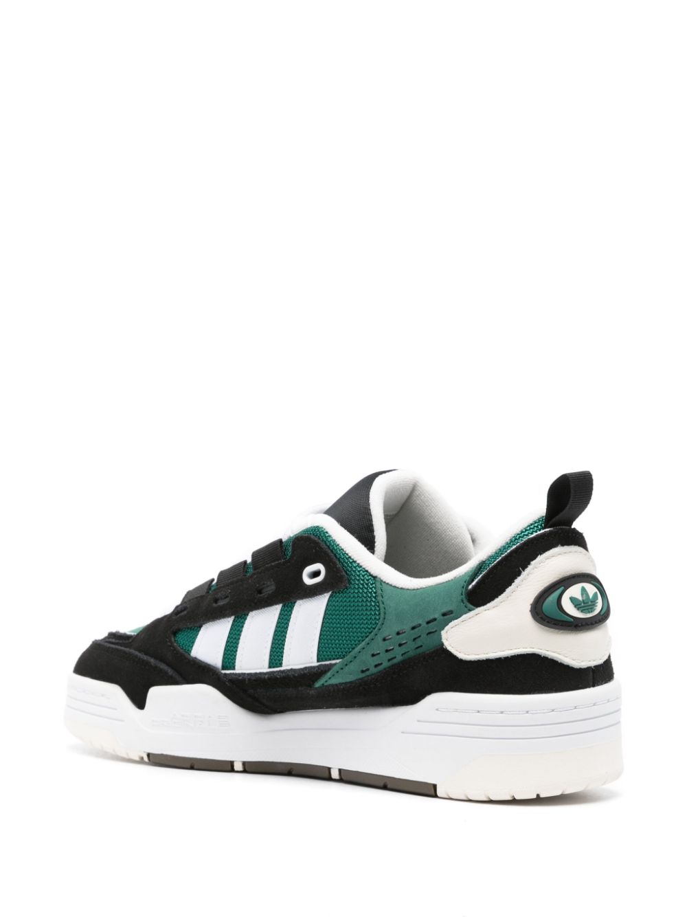 Shop Adidas Originals Adi2000 Leather Sneakers In Green